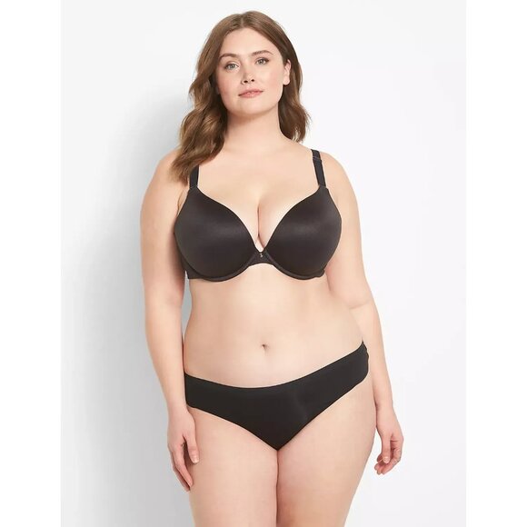 Lane Bryant Cacique Invisible Backsmoother Boost Plunge Bra NEW size 48C - Picture 1 of 5